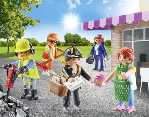 PLAYMOBIL 71402 My Figures City Life, 5 figurine, 5+ ani