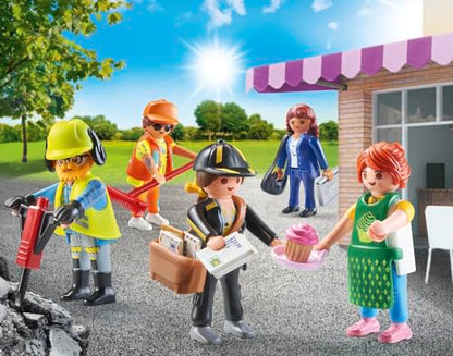 PLAYMOBIL 71402 My Figures City Life, 5 figurine, 5+ ani