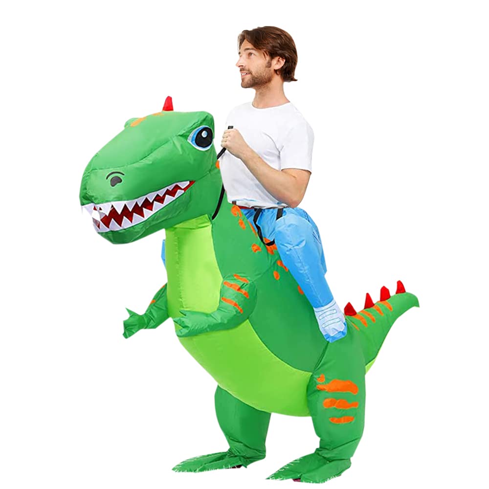 Leiruo Costum Dinozaur Gonflabil, adulti 160-190 cm