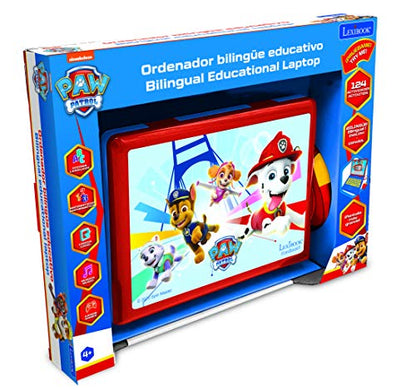 Lexibook Laptop Bilingv Paw Patrol, 124 activitati