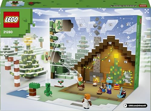 LEGO 21280 Minecraft Calendar Advent 2025, 24 surprize, 7+