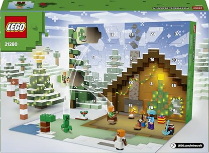 LEGO 21280 Minecraft Calendar Advent 2025, 24 surprize, 7+
