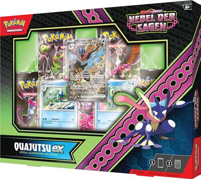 Pokémon Nebel der Sagen Colecție Quajutsu-ex, 5 boostere (DE)