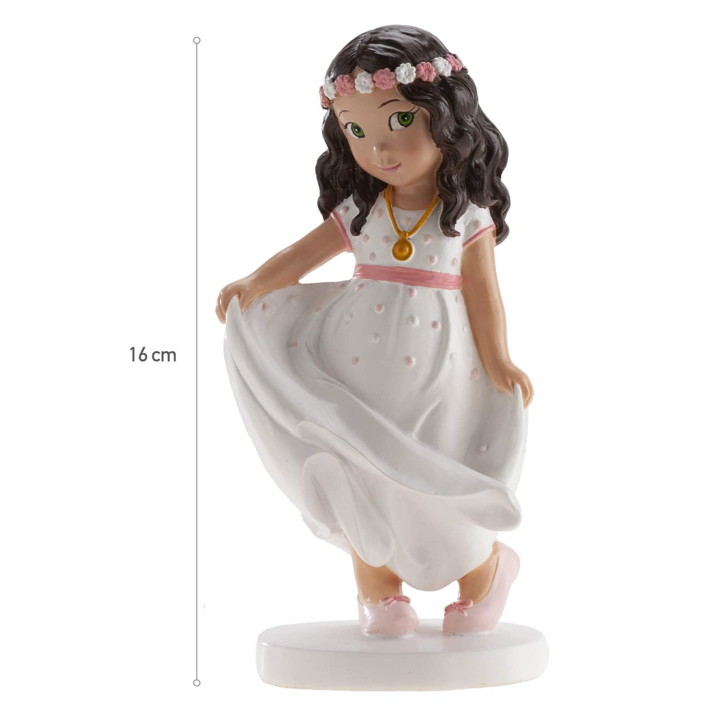 Dekora 315115 Figurină tort Comuniune Berta, 16 cm
