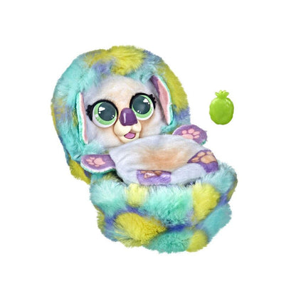 Jucărie din pluș furReal Rollies, animal surpriză cu sunete, accesoriu surpriză, 9 animale de colecție, recomandat de la 4 ani