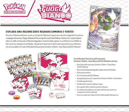 Pokémon TCG Set Elite Trainer Reshiram Foc Alb