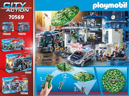 PLAYMOBIL | Acțiune în Oraș | Helicopter de Poliție 70569