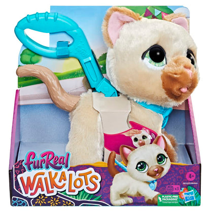FurReal Friends Pisica interactiva Walkalots, 4+ ani