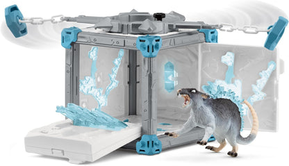 Schleich 42676 BattleCave Eisratte, 7 ani+, ELDRADOR CREATURES - Set de joc, 40 piese