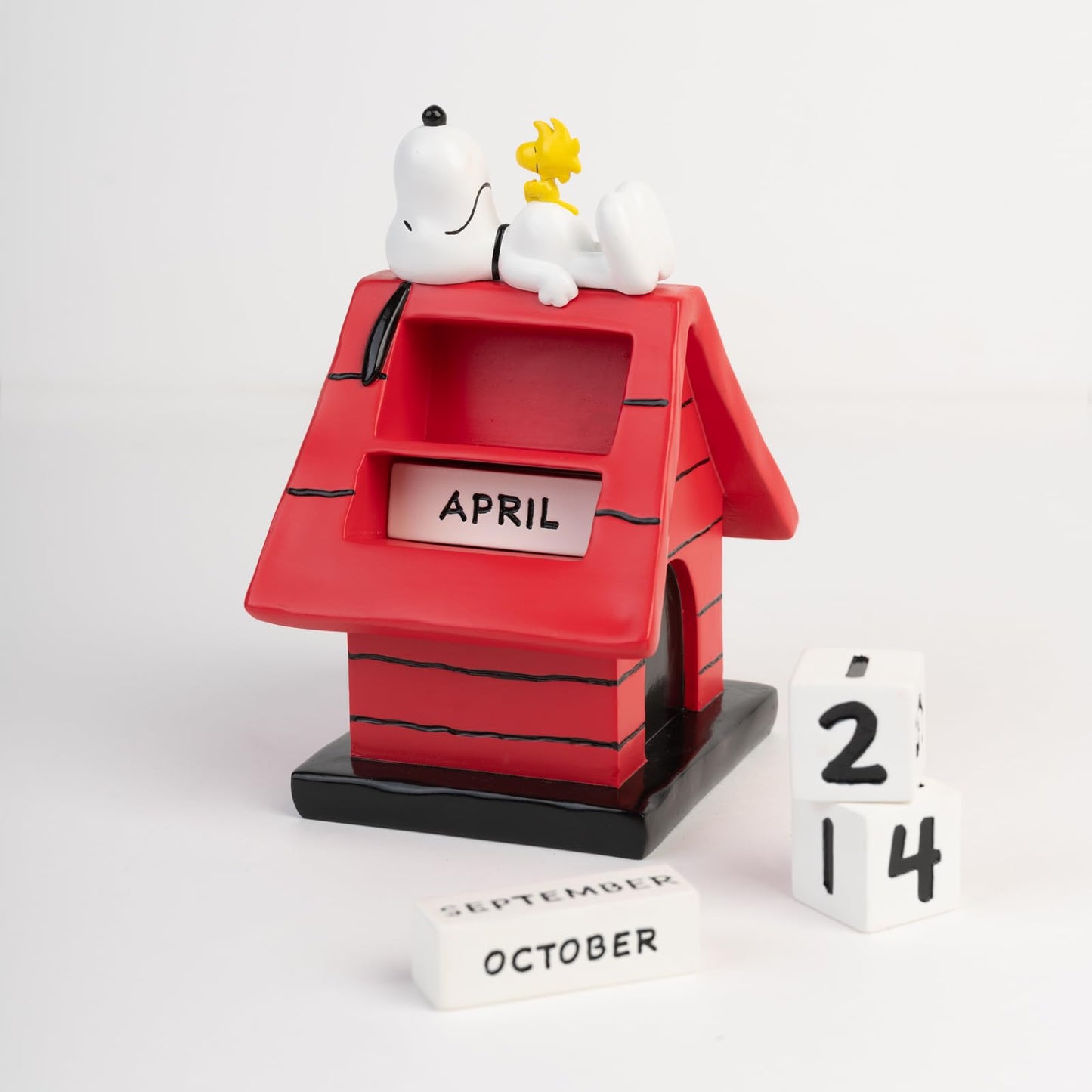 Calendar 3D Snoopy Peanuts - Calendar de birou, suport, produs oficial licențiat, decor comic