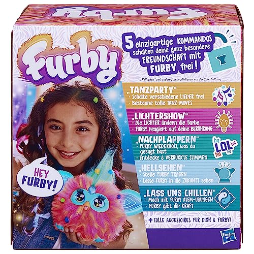 Hasbro Furby Interactiv (Portocaliu) - versiune germană