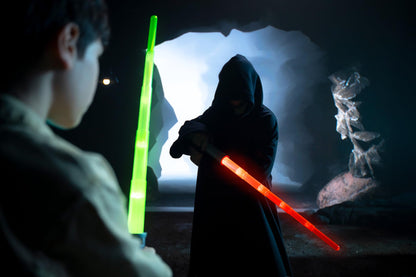 SABIA PUTERII Goliath Power Saber - Sabie laser pentru copii de la 6 ani, extensibilă automat, jucărie laser realistă, luptă intergalactică, 30cm/90cm extinsă