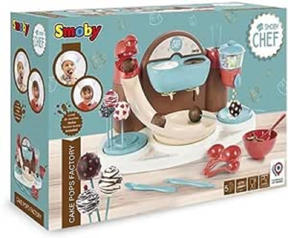 Smoby Chef Cake Pop Set de copt pentru copii pentru prepararea cake pops 5+ ani