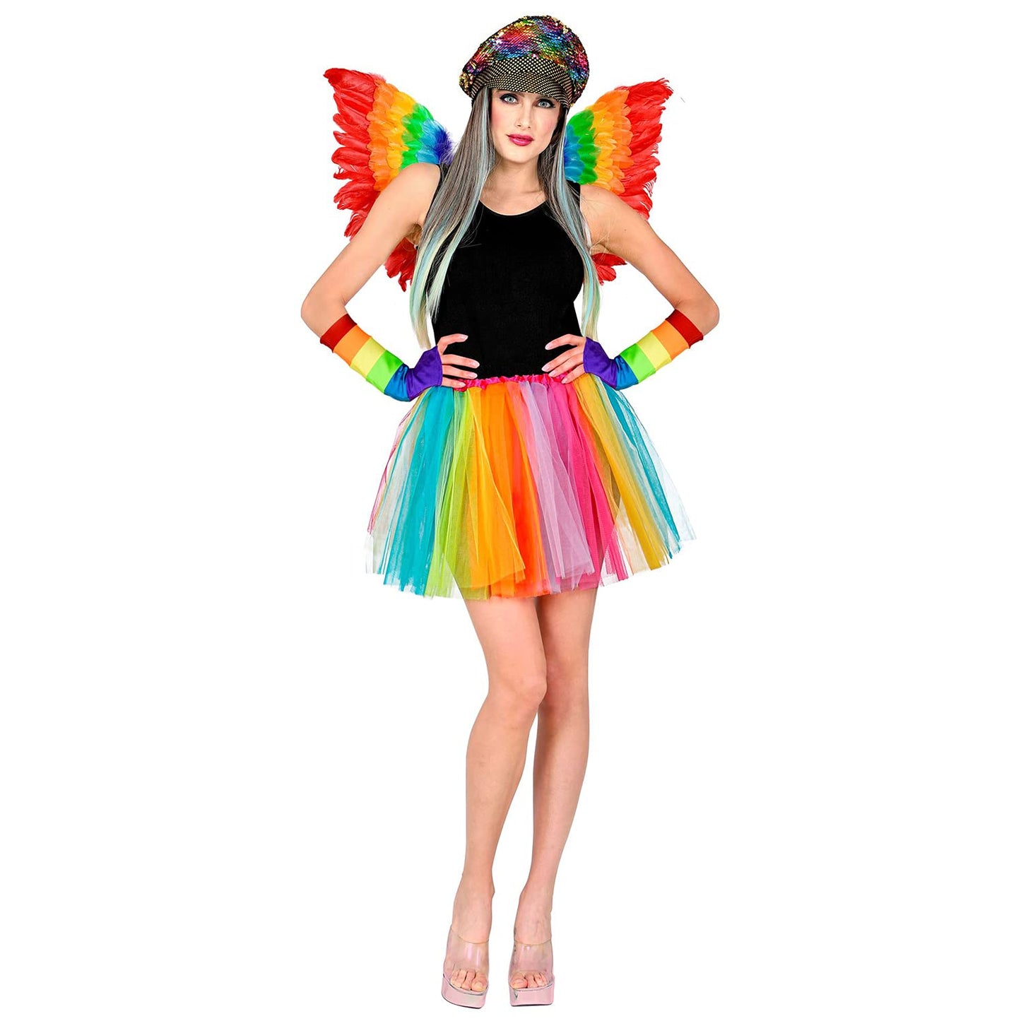 "TUTU MULTICOLOR 40 cm"