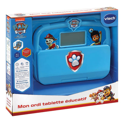 VTech Paw Patrol Tablet educațional 2 în 1 cu tastatură pliabilă pentru copii 3-7 ani (limba franceză)