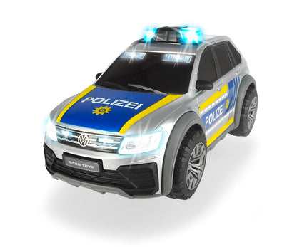 Dickie Toys VW Tiguan R-Line Mașinuță Poliție SUV cu lumină și sunet 25 cm de la 3 ani
