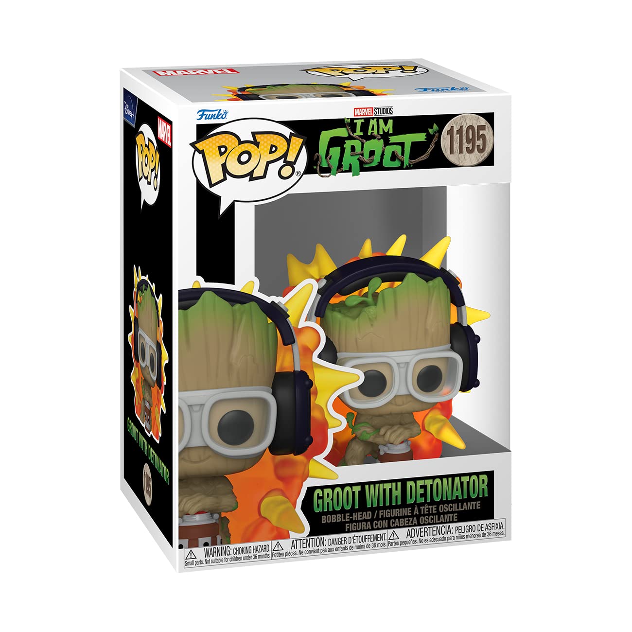 Funko Pop! Groot cu Detonator, Figurina vinil