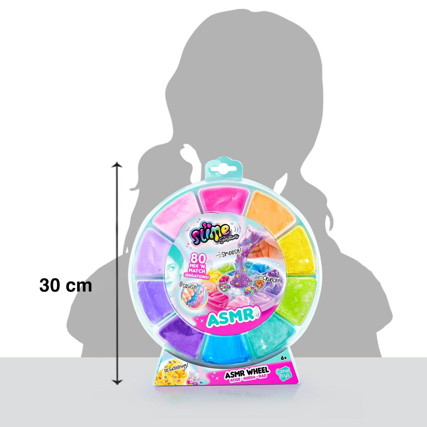 Canal Toys So Slime Set de joacă cu texturi ASMR satisfăcătoare pentru copii de la 6 ani