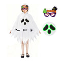 Kinwers Costum Fantomă Halloween Copii, alb
