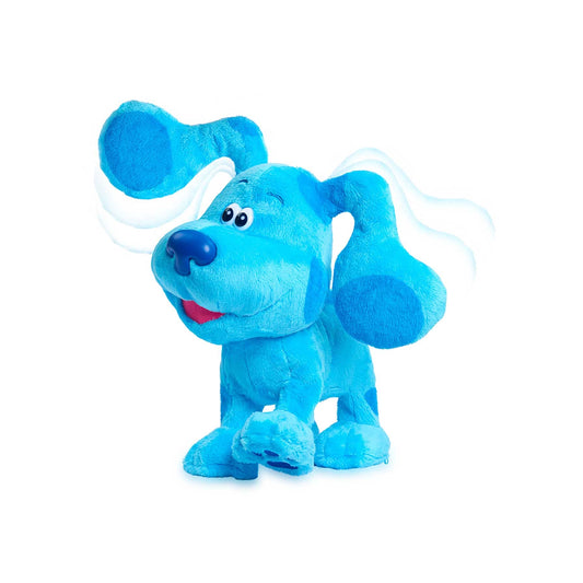 Famosa - Jucărie de pluș electronică cainele dansator Dance Along Blue, 37 cm (BLU08000)
