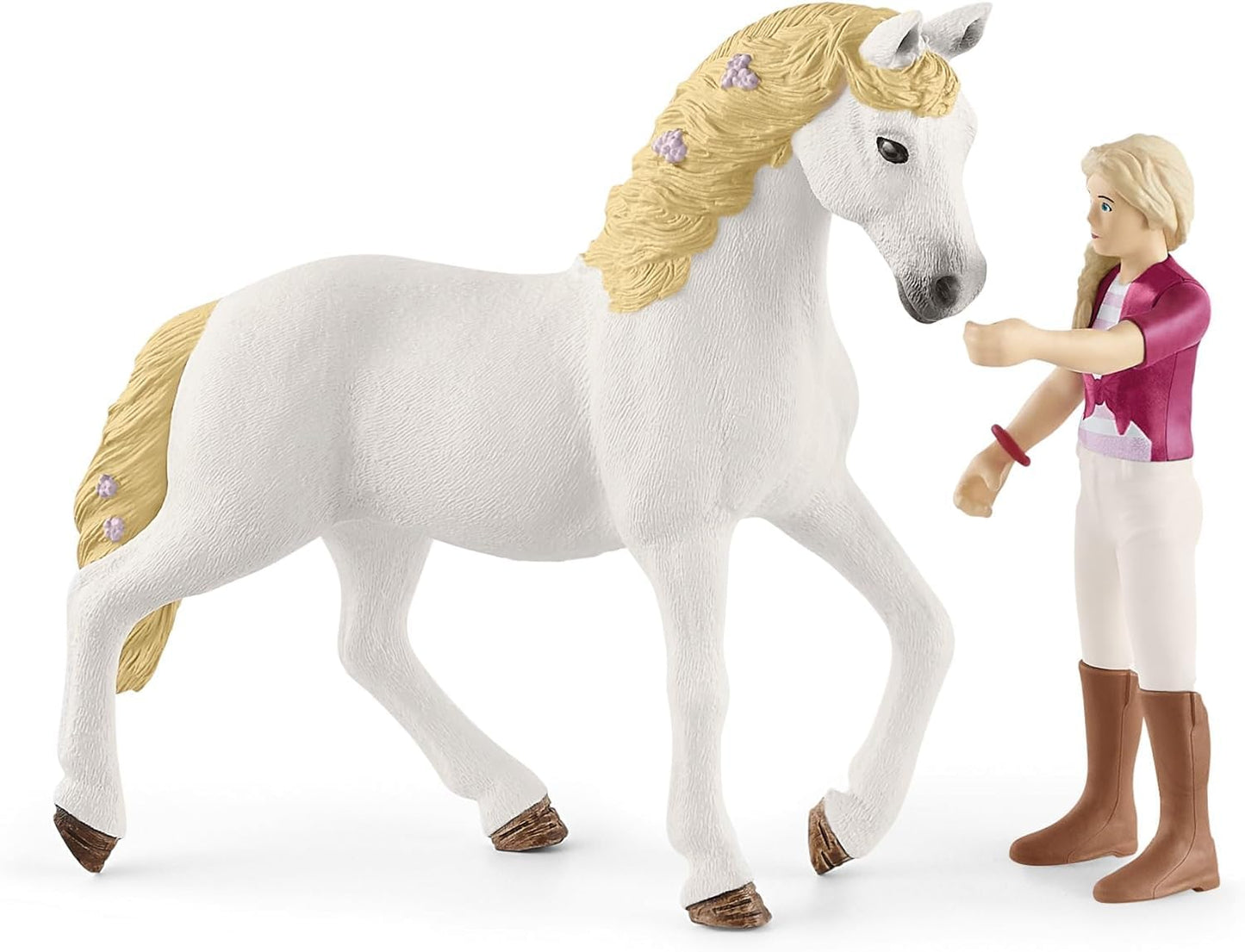 Set de joacă Schleich 72221 HORSE CLUB - Ausritt, 40 piese, pentru copii de la 5 ani, exclusiv pe Amazon