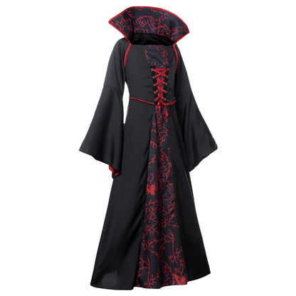 Set de rol Vampir Halloween pentru fete (Stil A, 130CM)