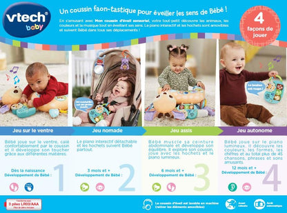 VTech Perna Interactiva Bebelusi cu Pian Detasabil