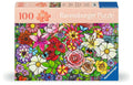 Ravensburger Puzzle Blumenfenster seniori, 100 piese