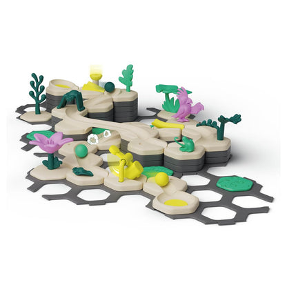 Ravensburger Set de constructie GraviTrax Junior - My Jungle, Joc Inovator și Educațional STEM, pentru Copii de 3-7 Ani și Adulți, 100 Piese