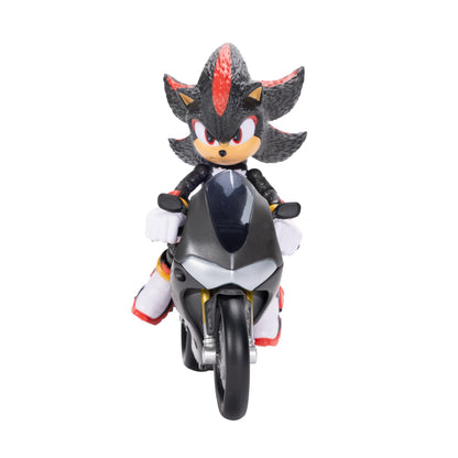 SONIC Figurina Shadow cu motocicleta, 13 cm