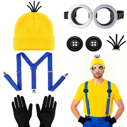 Humairc Costum carnaval set accesorii cosplay, albastru