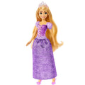 Mattel Disney Rapunzel Păpușă cu păr lung de aranjat, mobilă, cu pantofi detașabili și diademă, jucărie de la 3 ani