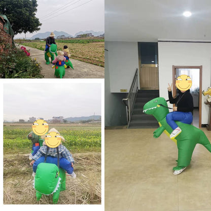 FXICH Costum gonflabil Dinozaur adulți, 150-190cm