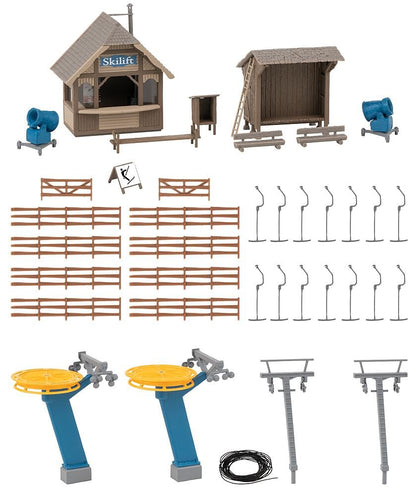 FALLER 134003 Set de construcție Schlepplift cu chioșc 171 piese 14+ ani (H0)