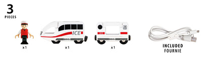 BRIO World 36088 Locomotiva ICE cu acumulator