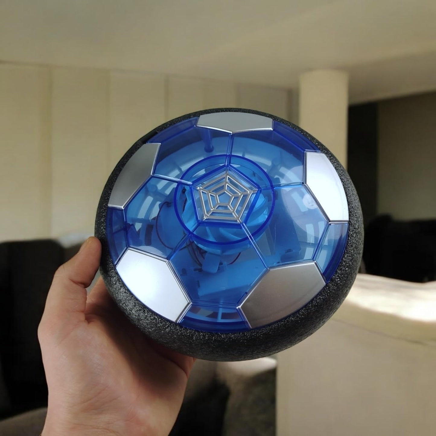 Minge de fotbal cu led rotativa Mad Monkey