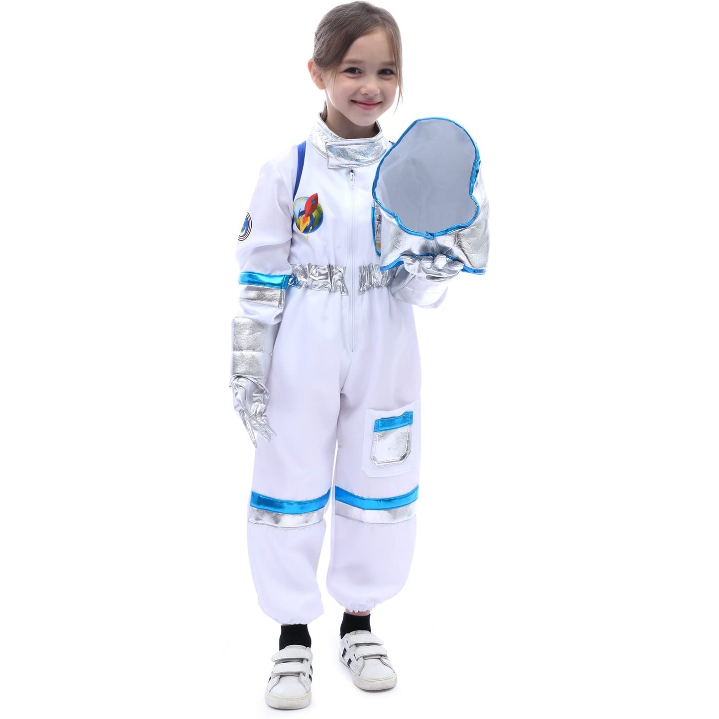 Vamei Costum Astronaut copii, 5 piese, 3-9 ani