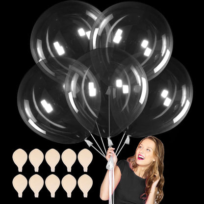 Epokus Baloane transparente XXL, 10 buc, 36 inch