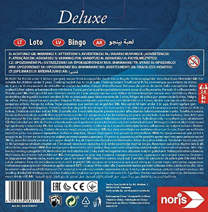 Noris Deluxe Bingo cu tambur, 90 bile, 6+ ani