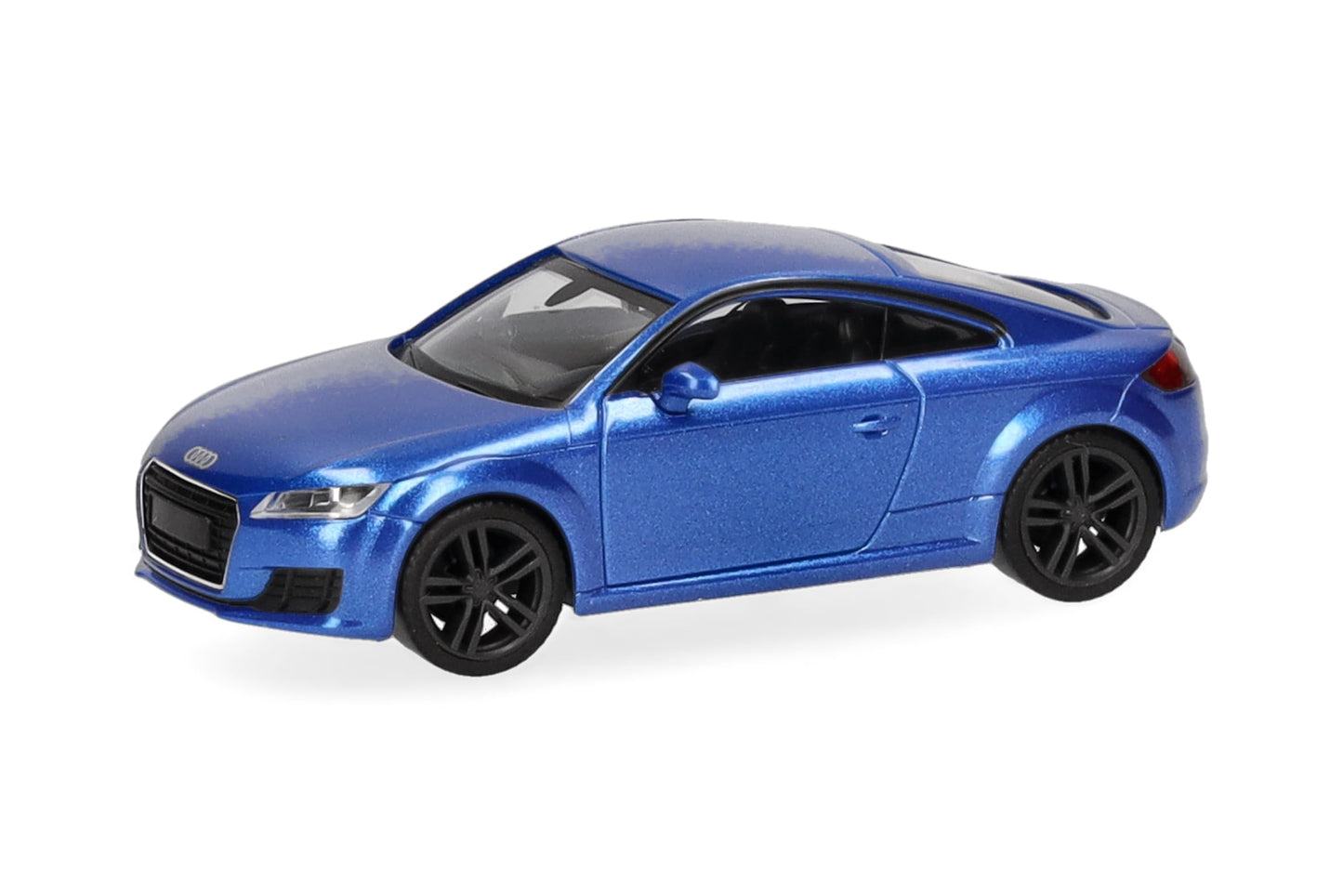 Herpa Audi TT Coupé, Miniatur 1:87, Sammlerstück, Made in Germany, Plastic, Culoare: arablau/Kristalleffekt