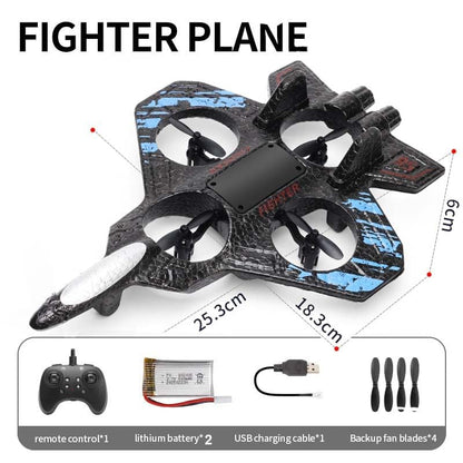 Pipihome Avion RC din Spumă 2.4 GHz, giroscop