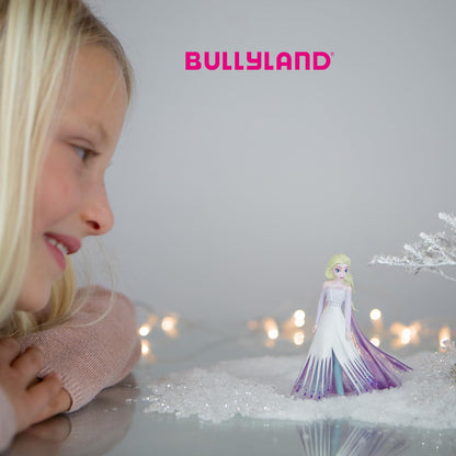 Bullyland 13413 - Set de figurine de jucărie aniversar Prințesa Elsa, Anna, Kristoff, Sven și Olaf din Walt Disney Regatul de Gheață, ideal ca mic cadou pentru copii de la 3 ani