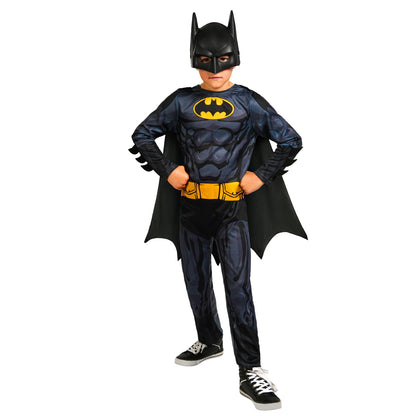 Costum Batman Rubie's 3014995-6000 pentru copii, vârsta 5-6 ani, băieți, multicolor, Halloween