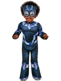 Rubies Costum Deluxe Black Panther Marvel, 2-3 ani