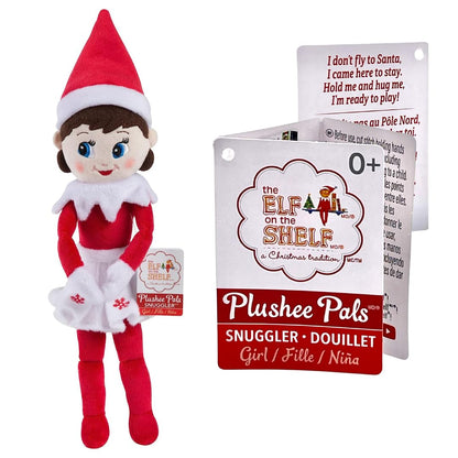 Elf pe Raft Plushee Pals Fetiță, 34 cm