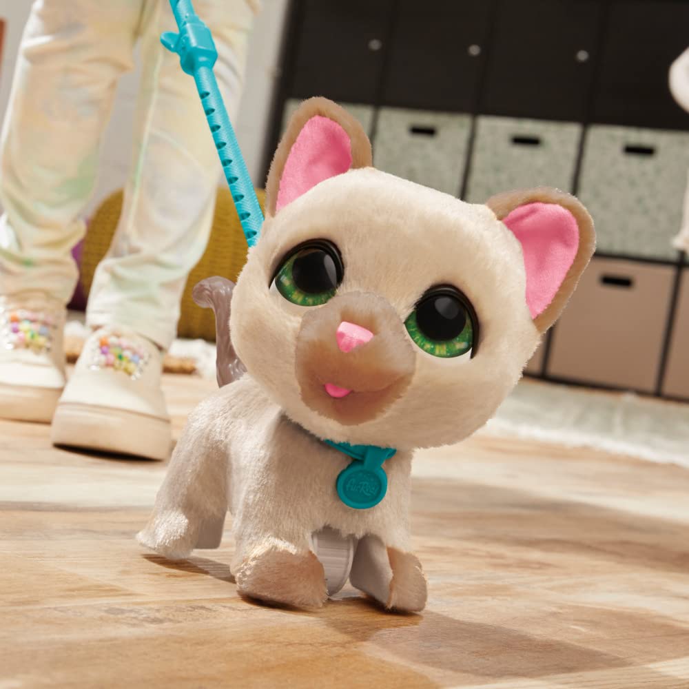 FurReal Friends Pisica interactiva Walkalots, 4+ ani