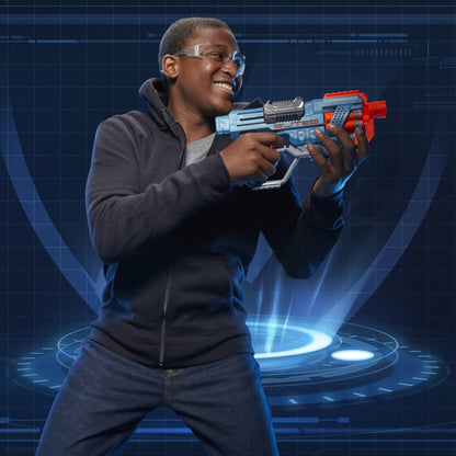 Nerf Elite 2.0 Commander RD-6 Dart-Blaster cu 12 săgeți, tambur rotativ de 6 săgeți, jucărie pentru exterior, pentru copii de la 8 ani, băieți și fete