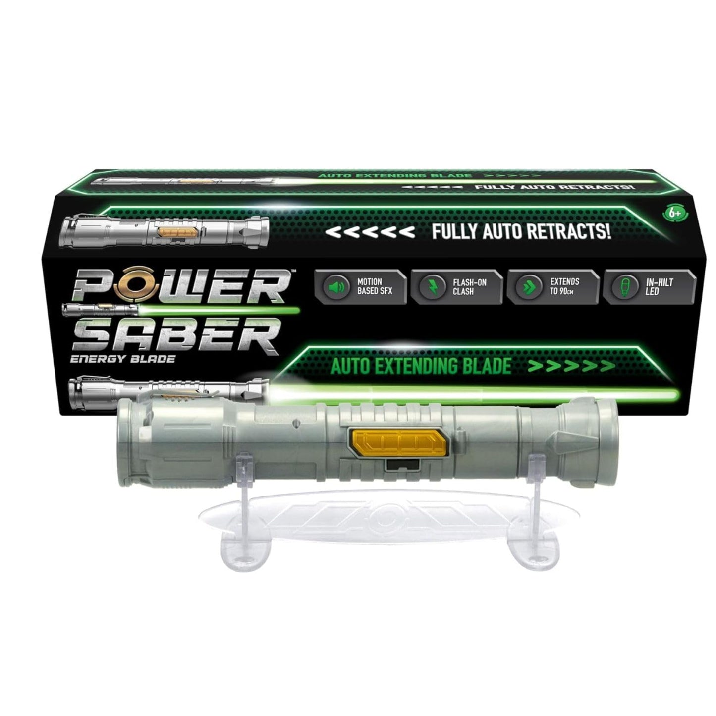 Goliath Power Saber Sabie laser, verde, 6+ ani