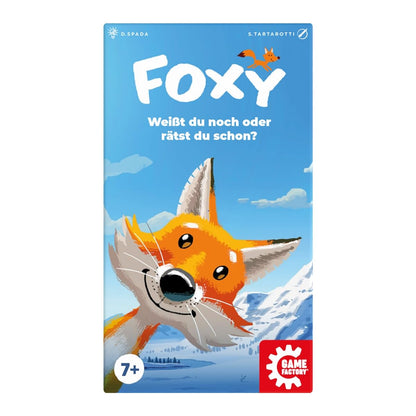 Game Factory 646083 Foxy Joc Memorie Animale, 7+ ani