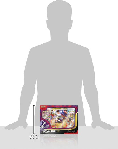Pokémon Colecție Mega-Latias-ex, 4 boostere TCG
